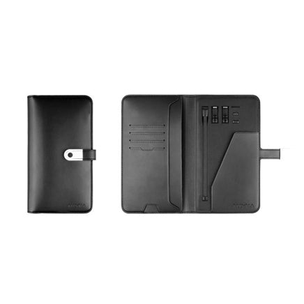 LYRA - Passport Holder with Wallet + 10000mAh Power Bank + USB Flash Drive