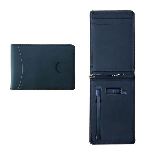 TEXAS - Leather Passport Holder with Card Case + 4000mAh Power Bank